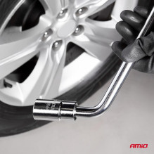 Klucz do kół teleskopowy TWW 17 mm 19 mm AMIO-01037