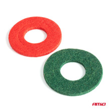 Universal brass battery clamps with connectors AMIO-04058