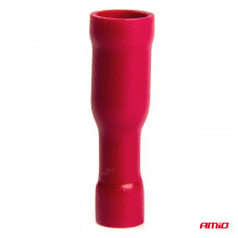 Konektory izolowane żeńskie okrągłe walcowe 4mm 0.5-1.5mm2 10A 10 szt. AMIO-03072