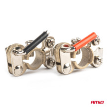 Brass self-locking battery clamps 2 pcs. 600A AMIO-03846