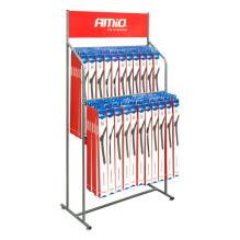 Windshield wiper display