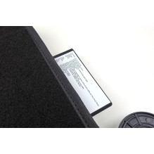 Dywaniki samochodowe tekstylne uniwersalne TEX-1 AMIO-02127