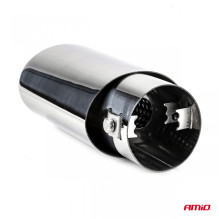 Końcówka tłumika wydechu stal nierdzewna MT 020 chrom AMIO-02349
