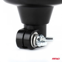 Lampa ostrzegawcza błyskowa mini kogut 18 LED R65 R10 12V 24V W21p AMIO-02922