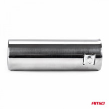 Końcówka tłumika wydechu stal nierdzewna MT 009 chrom AMIO-01309 Końcówka tłumika wydechu stal nierdzewna MT 009 chrom AMIO-01309