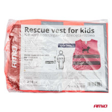 Children's reflective warning vest, pink dog, AMIO-03990