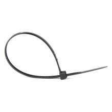 Black plastic cable ties,...