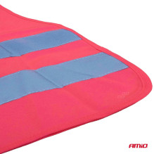 Children's pink dinosaur reflective warning vest AMIO-03989