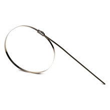 Nerūdijančio plieno metaliniai kabelių raiščiai 7,9x400 mm 100 vnt. AMIO-04326