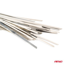 Stainless steel metal cable ties 7.9x400mm 100 pcs AMIO-04326