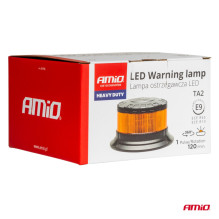 LED mirksintis įspėjamasis žibintas W28B 12V 24V AMIO-04106