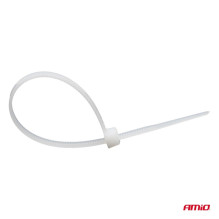 White cable ties 3.6×300mm 100 pcs AMIO-04309