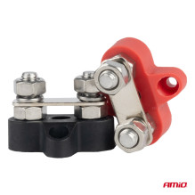 Battery connector distribution block bus bar double set max 48V M8 AMIO-03806