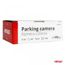 Kamera cofania parkowania HD-320 LED 12v 720p AMIO-03532