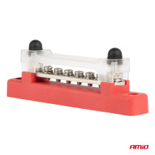 Įžeminimo ir paskirstymo bloko šyna M6 12V - 48V 150A AMIO-03810