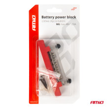 Įžeminimo ir paskirstymo bloko šyna M6 12V - 48V 150A AMIO-03810
