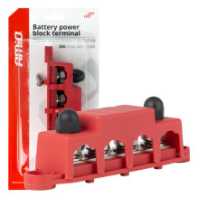 Įžeminimo ir paskirstymo bloko šyna M10 12V - 48V 250A AMIO-03812