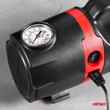 Kompresor samochodowy pompka 12V 230V ACOMP-09 AMIO-02383