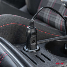 Kompresor samochodowy cyfrowy pompka 12V LED LCD AMIO-03268