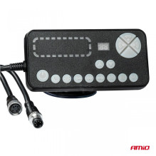 Belka ostrzegawcza LED 51 funkcji 76cm homologacja R65 R10 12-24V AMIO-03342