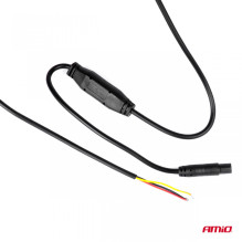 Kamera cofania parkowania bezprzewodowa WIFI w ramce tablicy AMIO-03539