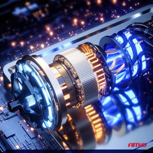 Wireless car compressor electric bicycle pump 40W ACOMP-19 AMIO-03689