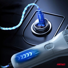 Wireless car compressor electric bicycle pump 40W ACOMP-19 AMIO-03689