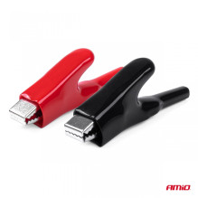 Krokodylki zaciski klemy akumulatora 25A AMIO-03046