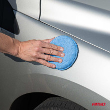 Aplikatoriaus kempinė vaškavimui ir rankiniam poliravimui, 2 vnt., 125 mm AMIO-03983