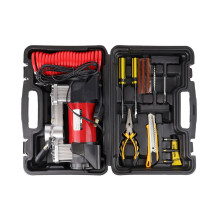 Kompresor samochodowy ACOMP-18 metalowy 2 cylindry 12V AMIO-02640