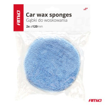 Applicator sponge for waxing and hand polishing, 2 pcs., 125 mm AMIO-03983