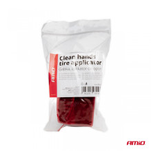 Aplikator do opon samochodowych w plastikowej obudowie, miękka gąbka AMIO-03146