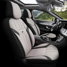 Komplet pokrowców na fotele samochodowe OTOM SWAN 503 BEIGE 3-ZIP