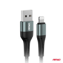 Kabel do ładowania USB-A - LIGHTNING IPHONE 3A 100cm FullLINK AMIO-03913