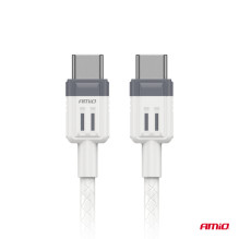 Kabel do ładowania USB-C - USB-C 60W 100cm FullLINK AMIO-03908