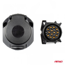 Gniazdo haka przyczepy plastikowe 13 PIN AMIO-03219 Gniazdo haka przyczepy plastikowe 13 PIN AMIO-03219