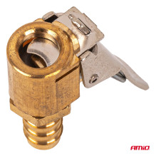 Brass head for inflating Schrader AMIO-04472 tire valves