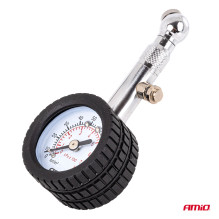 AMIO-04469 analog pressure gauge with rotating head and reset valve