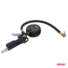 Inflating gun with digital pressure gauge 17 bar AMIO-04466