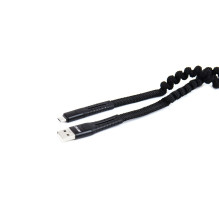 Kabel USB micro USB sprężynujący 1.2 m UC-12 AMIO-02529