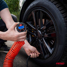 Digital pressure gauge, electric manometer, 17 bar, AMIO-04463