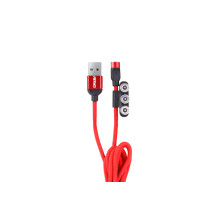Kabel USB magnetyczny 3w1 na Lightning USB-C micro USB 1 m UC-8 AMIO-02522 Kabel USB magnetyczny 3w1 na Lightning USB-C micro USB 1 m UC-8 AMIO-02522