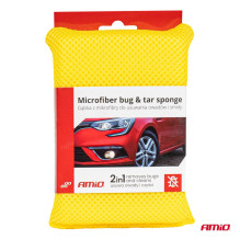 Microfiber sponge for removing insects and tar AMIO-03845