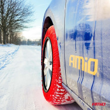 Łańcuchy śniegowe tekstylne rozmiar XS EN16662-1 Önorm V5121 2 szt. AMIO-04079