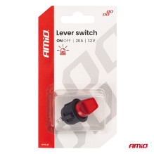 Perjungiklis su raudonu apšvietimu 20A 12V AMIO-04438