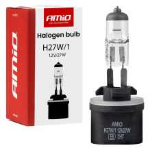 Halogen bulb H27W / 1 880 12V 27W PG13 AMIO-04512