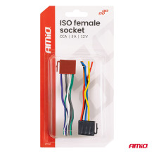 ISO CCA 5A 12V Female Connector AMIO-04444