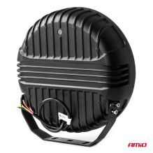 LED tolimųjų reisų žibintas su gabaritinių šviesų funkcija 112W 12V 24V AMIO-04534