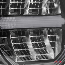 LED long-distance driving lamp with position light function 112W 12V 24V AMIO-04534