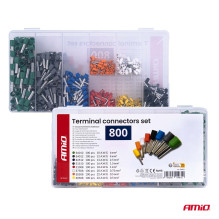 Set of cable connectors, 800 pcs. AMIO-04461